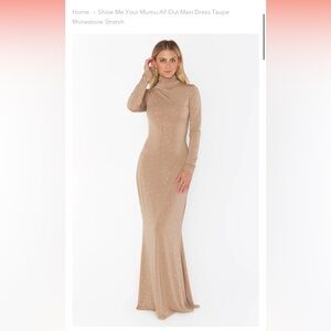 SHOW ME YOUR MUMU all out maxi dress